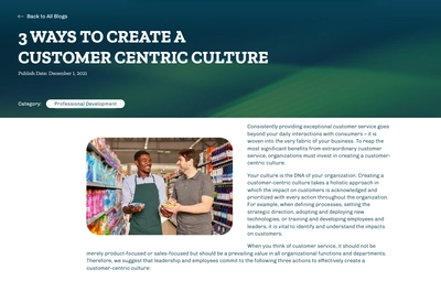 an image of a professional development blog article