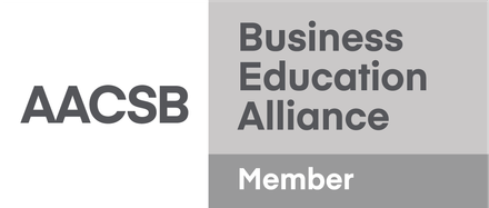 Accreditor logo for AACSB