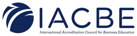 Accreditor logo for IACBE in color