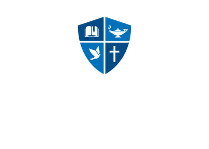 An image of the Northwest University logo in white and blue
