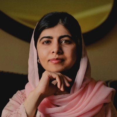 An image of Malala Yousafzai